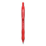 Paper Mate Profile Gel Pen, Retractable, Medium 0.7 mm, Red Ink, Translucent Red Barrel, Dozen (PAP2095463) View Product Image