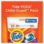 Tide Pods, HE Compatible, Laundry Detergent, Spring Meadow, 35/Pack, 4 Packs/Carton View Product Image