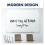 Quartet Infinity Magnetic Glass Marker Board, 24" x 18", White Surface View Product Image