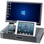 Kantek Monitor Riser with Drawer and Tablet/Smartphone Slot - 4" Height x 19" Width x 11" Depth - Polystyrene Product Image 