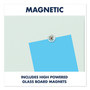 Quartet InvisaMount Magnetic Glass Marker Board, 50" x 28", White Surface View Product Image
