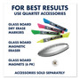 Quartet Infinity Magnetic Glass Marker Board, 72" x 48", Black Surface View Product Image