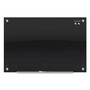 Quartet Infinity Magnetic Glass Marker Board, 72" x 48", Black Surface View Product Image
