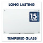 Quartet Infinity Magnetic Glass Marker Board, 72" x 48", White Surface View Product Image
