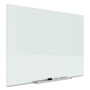 Quartet InvisaMount Magnetic Glass Marker Board, 74" x 42", White Surface View Product Image