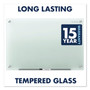 Quartet Infinity Glass Marker Board, 96" x 48", Frost Surface View Product Image