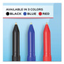 Paper Mate Write Bros. Ballpoint Pen Value Pack, Stick, Medium 1 mm, Blue Ink, Blue Barrel, 60/Pack View Product Image