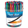 Paper Mate Point Guard Flair Felt Tip Porous Point Pen, Stick, Bold 1.4 mm, Assorted Ink and Barrel Colors, 48/Pack View Product Image