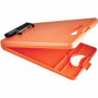 Saunders Deskmate II Storage Clipboard - 0.50" Clip Capacity - Storage for Stationary - Bottom Opening - 10" x 16" Sheet Size - Polypropylene Product Image 