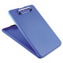 Saunders SlimMate Storage Clipboard, 0.5" Clip Capacity, Holds 8.5 x 11 Sheets, Blue View Product Image