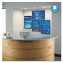 Quartet Matrix Magnetic Boards, 48" x 31", White Surface, Satin Aluminum Frame View Product Image
