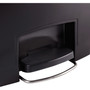Rubbermaid Commercial Slim Jim Streamline Resin Step-On Container, Front Step Style, 8 gal, Polyethylene, Black View Product Image