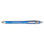 Paper Mate FlexGrip Elite Ballpoint Pen, Retractable, Medium 1 mm, Blue Ink, Blue Barrel, Dozen (PAP85581) View Product Image