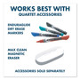 Quartet Fusion Nano-Clean Magnetic Whiteboard, 48" x 36", White Surface, Satin Aluminum Frame View Product Image
