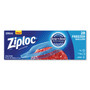 Ziploc Zipper Freezer Bags, 1 gal, 2.7 mil, 9.6" x 12.1", Clear, 28/Box (SJN314445BX) View Product Image
