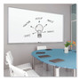 Quartet Fusion Nano-Clean Magnetic Whiteboard, 72 x 48, White Surface, Silver Aluminum Frame (QRTNA7248F) View Product Image