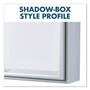 Quartet Fusion Nano-Clean Magnetic Whiteboard, 72" x 48", White Surface, Satin Aluminum Frame View Product Image