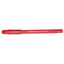 Paper Mate FlexGrip Ultra Recycled Ballpoint Pen, Stick, Medium 1 mm, Red Ink, Red Barrel, Dozen (PAP9620131) View Product Image