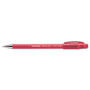 Paper Mate FlexGrip Ultra Recycled Ballpoint Pen, Stick, Medium 1 mm, Red Ink, Red Barrel, Dozen (PAP9620131) View Product Image