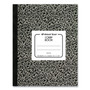 National Composition Book, Quadrille Rule (5 sq/in), Black Marble Cover, (80) 10 x 7.88 Sheets View Product Image