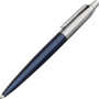 Parker Jotter Ballpoint Pen - Medium Pen Point - Refillable - Blue Ink - Royal Blue Stainless Steel Barrel Product Image 