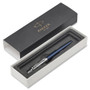 Parker Jotter Ballpoint Pen, Retractable, Medium 1 mm, Blue Ink, Royal Blue/Chrome Barrel View Product Image