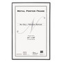 NuDell Metal Poster Frame, Plastic Face, 24 x 36, Black (NUD31242) View Product Image