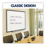 Quartet Classic Series Total Erase Dry Erase Boards, 60 x 36, White Surface, Black Aluminum Frame (QRTS535B) View Product Image