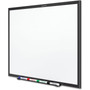 Quartet Classic Series Total Erase Dry Erase Boards, 60 x 36, White Surface, Black Aluminum Frame (QRTS535B) View Product Image