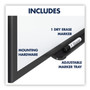 Quartet Classic Series Total Erase Dry Erase Boards, 72 x 48, White Surface, Black Aluminum Frame (QRTS537B) View Product Image