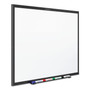 Quartet Classic Series Nano-Clean Dry Erase Board, 24" x 18", White Surface, Black Aluminum Frame View Product Image