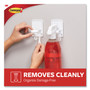 Command Spray Bottle Holder, 2.34w x 1.69d x 3.34h, White, 2 Hangers/4 Strips/Pack View Product Image