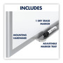 Quartet Classic Series Nano-Clean Dry Erase Board, 60 x 36, White Surface, Silver Aluminum Frame (QRTSM535) View Product Image