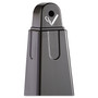 Rubbermaid Commercial GroundsKeeper Cigarette Waste Collector, Pyramid, 1 gal, 12.25 x 39.75,  Black View Product Image