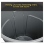Rubbermaid Commercial Vented Round Brute Container, 20 gal, Plastic, White View Product Image