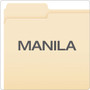 Pendaflex Manila File Folders, 1/3-Cut Tabs: Left Position, Letter Size, 0.75" Expansion, Manila, 100/Box (PFX752131) View Product Image
