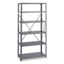 Safco Commercial Steel Shelving Unit, Six-Shelf, 36w x 18d x 75h, Dark Gray (SAF6269) View Product Image