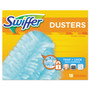 Swiffer Refill Dusters, Dust Lock Fiber, 2" x 6", Light Blue, 18/Box, 4 Boxes/Carton View Product Image