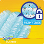 Swiffer Refill Dusters, Dust Lock Fiber, 2" x 6", Light Blue, 18/Box, 4 Boxes/Carton View Product Image