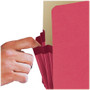 Smead Colored File Pockets, 1.75" Expansion, Letter Size, Red (SMD73221) View Product Image