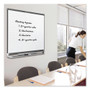 Quartet Prestige 2 Magnetic Total Erase Whiteboard, 48" x 36", White Surface, Graphite Gray Fiberboard/Plastic Frame View Product Image