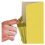 Smead Colored File Pockets, 3.5" Expansion, Letter Size, Yellow View Product Image