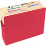 Smead Colored File Pockets, 3.5" Expansion, Letter Size, Red View Product Image