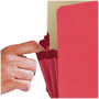 Smead Colored File Pockets, 5.25" Expansion, Letter Size, Red View Product Image