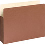 Smead Redrope Drop-Front File Pockets with Fully Lined Gussets, 3.5" Expansion, Letter Size, Redrope, 10/Box View Product Image