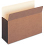 Smead Redrope Drop-Front File Pockets with Fully Lined Gussets, 5.25" Expansion, Letter Size, Redrope, 10/Box View Product Image