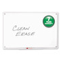 Quartet iQ Total Erase Translucent-Edge Board, 36" x 23", White Surface, Clear Plastic Frame View Product Image