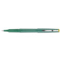 Pilot Razor Point Fine Line Porous Point Pen, Stick, Extra-Fine 0.3 mm, Green Ink, Green Barrel, Dozen (PIL11010) View Product Image