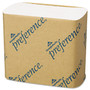 Georgia Pacific Professional Singlefold Interfolded Bathroom Tissue, Septic Safe, 1-Ply, White, 400 Sheets/Pack, 60 Packs/Carton (GPC10101) View Product Image