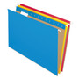 Pendaflex Colored Hanging Folders, Legal Size, 1/5-Cut Tabs, Assorted Colors, 25/Box (PFX81632) View Product Image